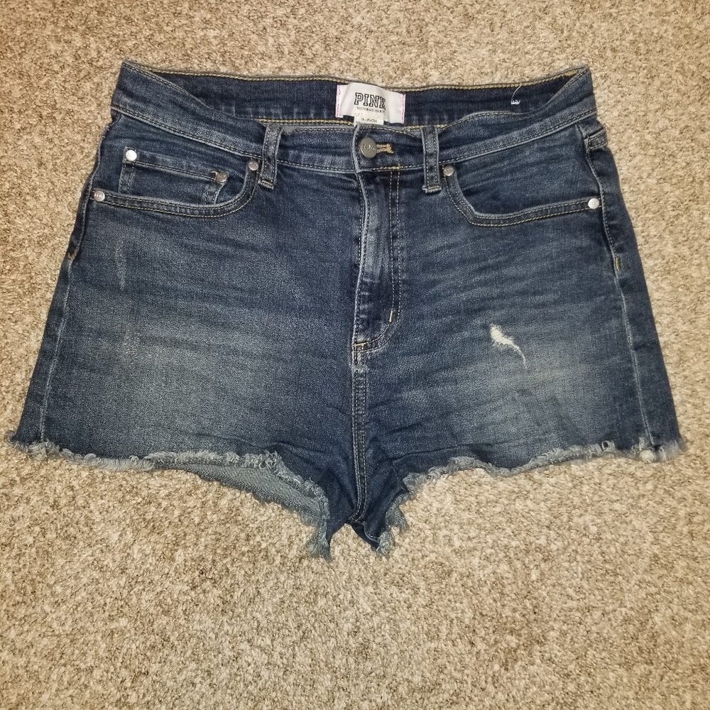 Victoria's Secret Pink denim shorts